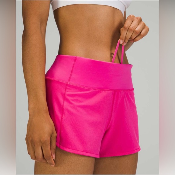 Lululemon Speed Up Mid-Rise Short 4" Sonic Pink size 10 - Picture 10 of 15